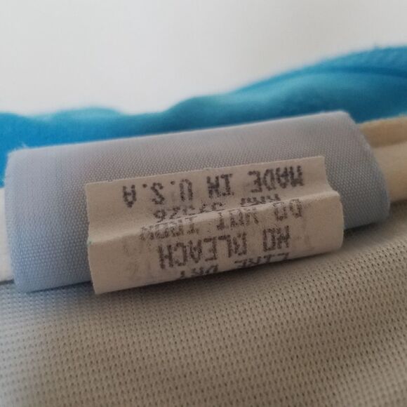 VINTAGE 80s Becca Blue Strapless High Rise Bikini - Picture 12 of 16